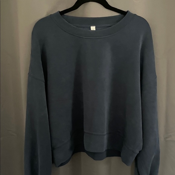 lululemon athletica Sweaters - lululemon athletica Navy Crew Neck Sweater